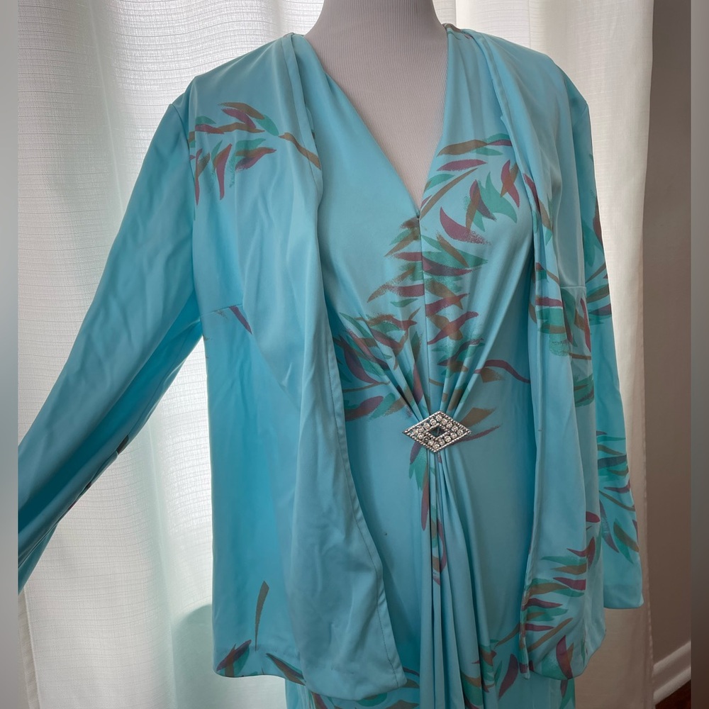 Vintage 2-piece✌🏼Maxi Dress/Jacket - Picture 5 of 5